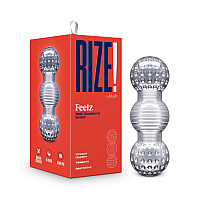 Мастурбатор Blush Rize – Feelz Masturbator – Clear, мультитекстура, эффект вакуума