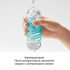 Мастурбатор Tenga Spinner 05 Beads з пружною стимулювальною спіраллю всередині