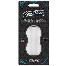 Мастурбатор Doc Johnson GoodHead – Helping Head Pro – Frost