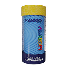 Мастурбатор Wooomy Sasssy Abstract Masturbator, сквозной, двусторонний