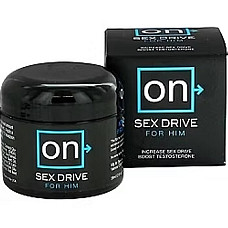 Крем для повышения либидо у мужчин Sensuva ON Sex Drive for Him 50 мл, с натуральными экстрактами