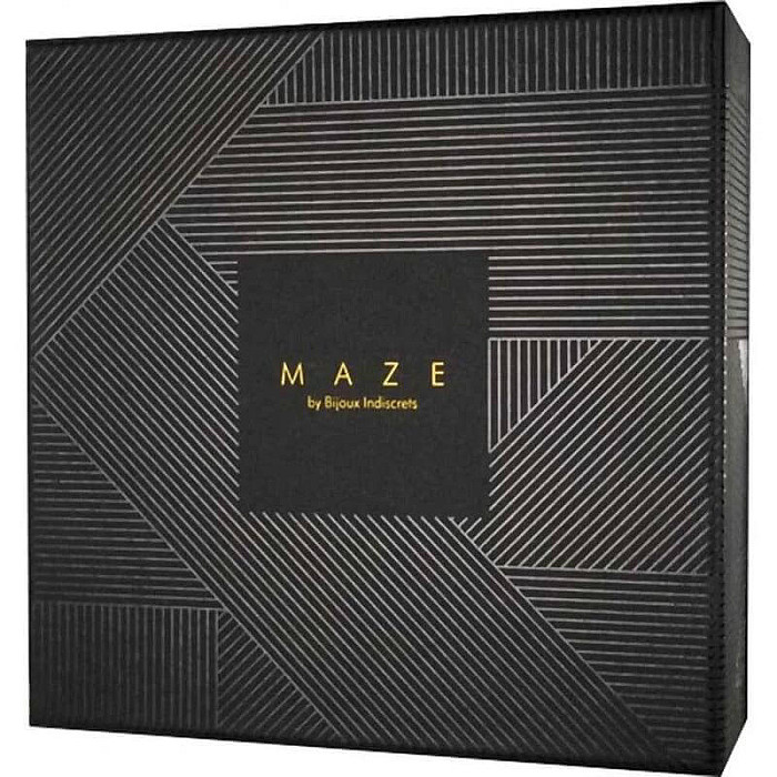 Портупея из экокожи Bijoux Indiscrets Maze – Cross Cleavage Harness Black