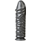 Фаллоимитатор для фистинга Doc Johnson American Bombshell Bunker Buster Gun Metal, диаметр 8,1см