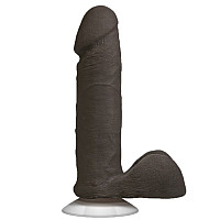 Фаллоимитатор Doc Johnson The Realistic Cock 6 inch Black - ULTRASKYN, Vac-U-Lock, диаметр 4,3см
