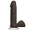 Фаллоимитатор Doc Johnson The Realistic Cock 6 inch Black - ULTRASKYN, Vac-U-Lock, диаметр 4,3см