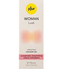 Жидкий вибратор для клитора pjur Woman Lust 15 мл, на водной основе, с эффектом мурашек