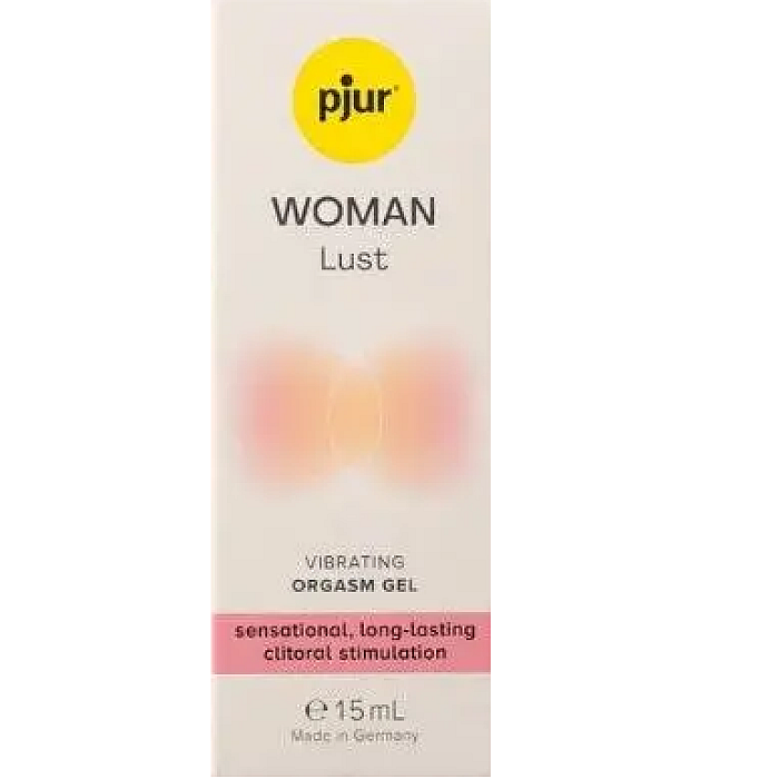 Жидкий вибратор для клитора pjur Woman Lust 15 мл, на водной основе, с эффектом мурашек