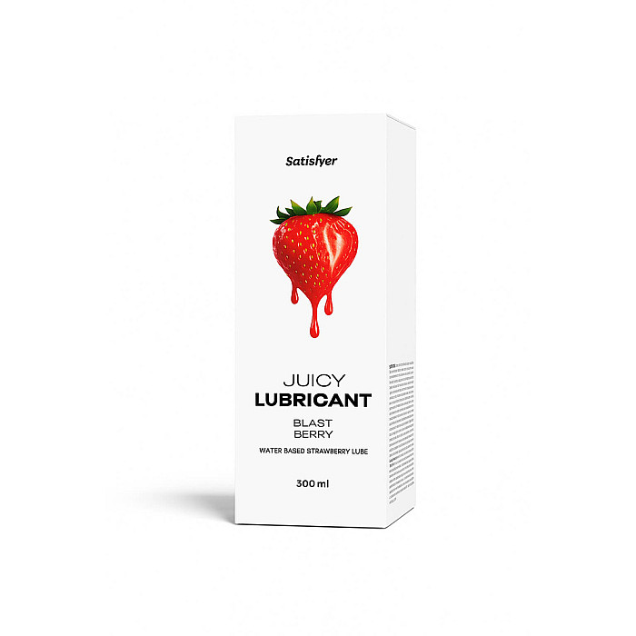 Лубрикант на водній основі Satisfyer Juicy Lubricant Blast Berry water based 300 мл