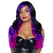 Leg Avenue Allure Multi Color Wig Grey/Black