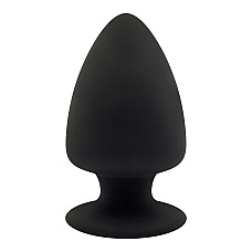 Анальная пробка SilexD (Model 1 size L), двухслойная, силикон+Silexpan, диаметр 7,5 см