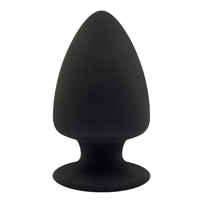 Анальная пробка SilexD (Model 1 size L), двухслойная, силикон+Silexpan, диаметр 7,5 см