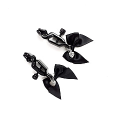 Затискач для сосків Art of Sex - Nipple clamps Black Bow