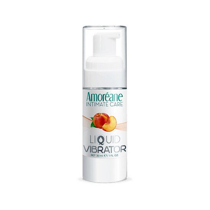 Лубрикант с эффектом вибрации Amoreane Med Liquid Vibrator Berries (30 мл)