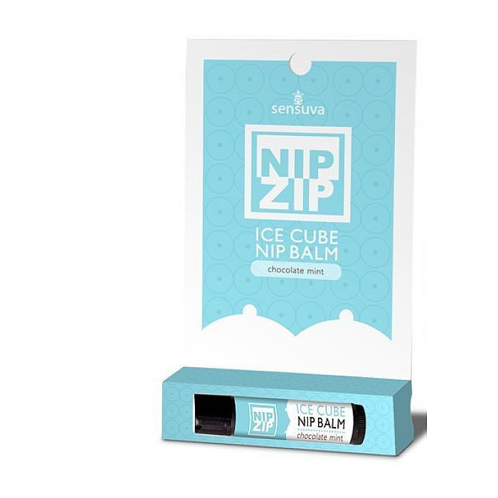 Стимулирующий бальзам для сосков Sensuva Nip Zip Chocolate Mint (4 г), охлаждающий