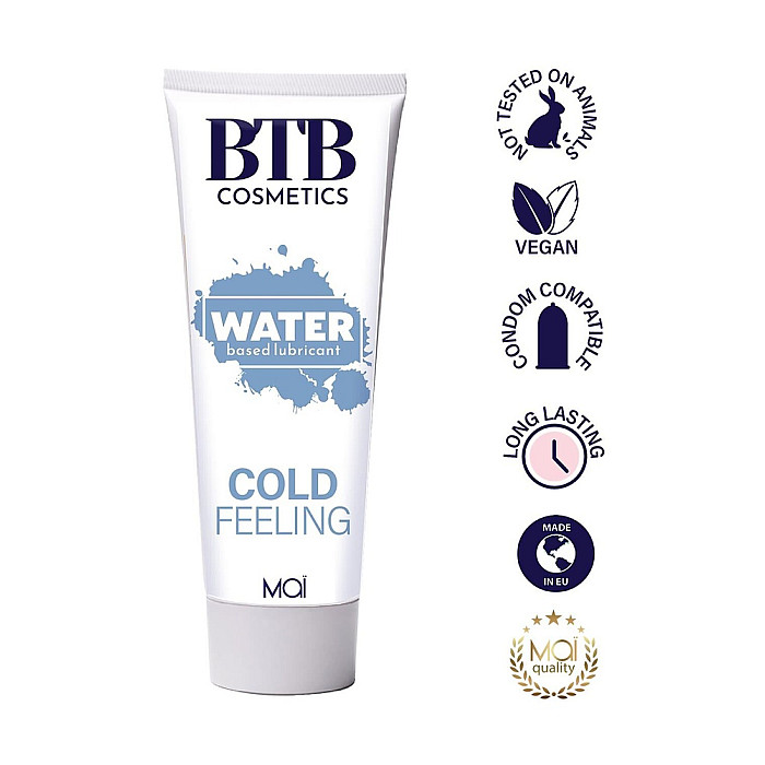 Охлаждающая смазка на водной основе BTB COLD FEELING (75 мл)