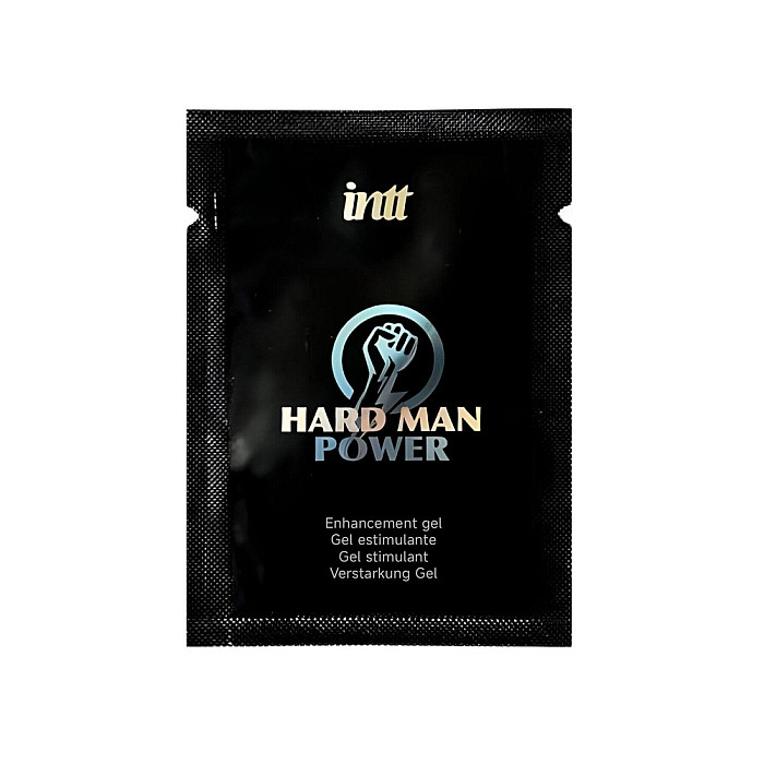 Пробник стимулювального гелю для пеніса Intt Hard Man Power (2 мл)