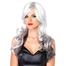 Leg Avenue Allure Multi Color Wig Black/Purple