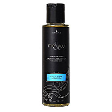 Массажное масло Sensuva Me&You Pomegranate, Fig, Coconut & Plumeria (125 мл) с феромонами