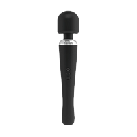 Потужний вібромасажер Dorcel Megawand Black перезаряджуваний, 160 режимів