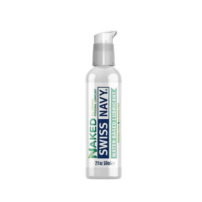 Лубрикант на водной основе Swiss Navy NATURAL All Natural, 237 мл, для чувствительной кожи
