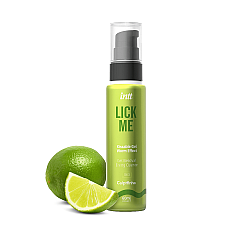 Гель для оральних пестощів з зігрівальним ефектом INTT Lick Me Kissable Gel Caipirinha 50 мл