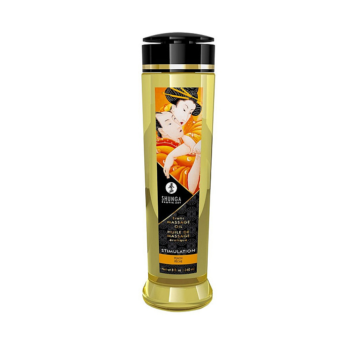 Масажна олія Shunga Amour – Sweet Lotus (240 мл) натуральна зволожувальна