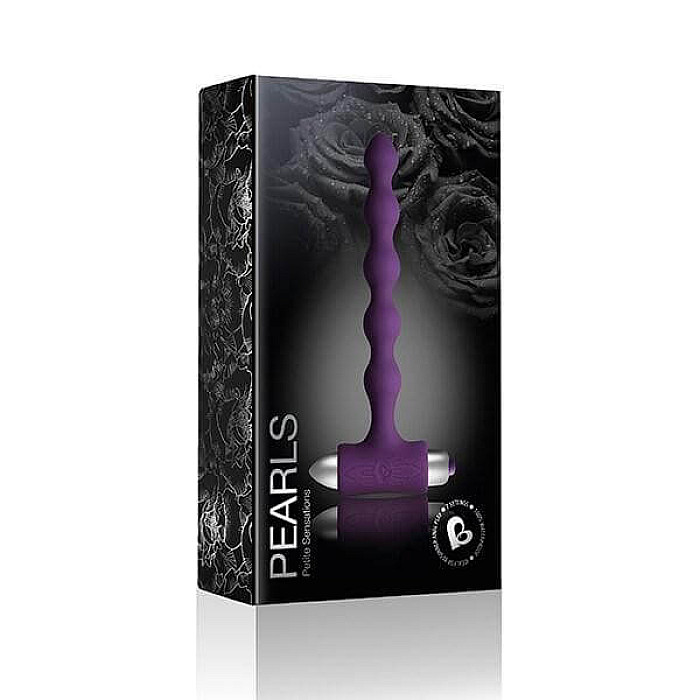 Анальный вибратор Rocks Off Petite Sensations - Pearls Purple