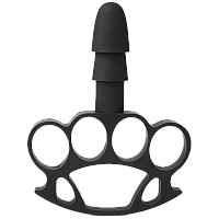 Держатель-кастет Doc Johnson с креплением Vac-U-Lock - Knuckle Up для игрушек