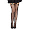 Панчохи Leg Avenue Daisy Dot Fishnet Stockings One Size Black