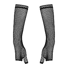 Сетчатые митенки Obsessive Darkie mittens, black