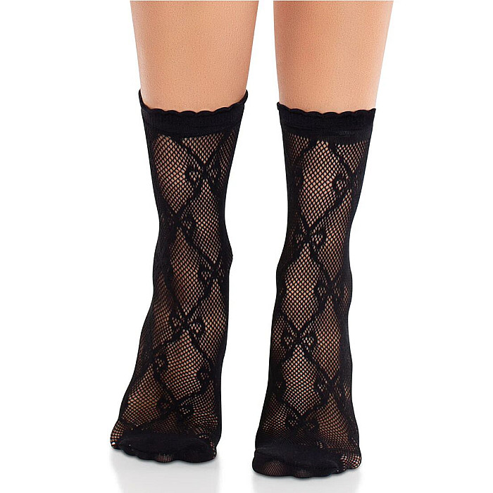 Носочки Leg Avenue Bow Net Anklets