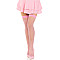 Панчохи-сітка Leg Avenue Nylon Fishnet Thigh Highs One size, Pink, дрібна сітка