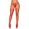 Пояс для панчіх зі стреп Leg Avenue Rhinestone garterbelt Red One Size