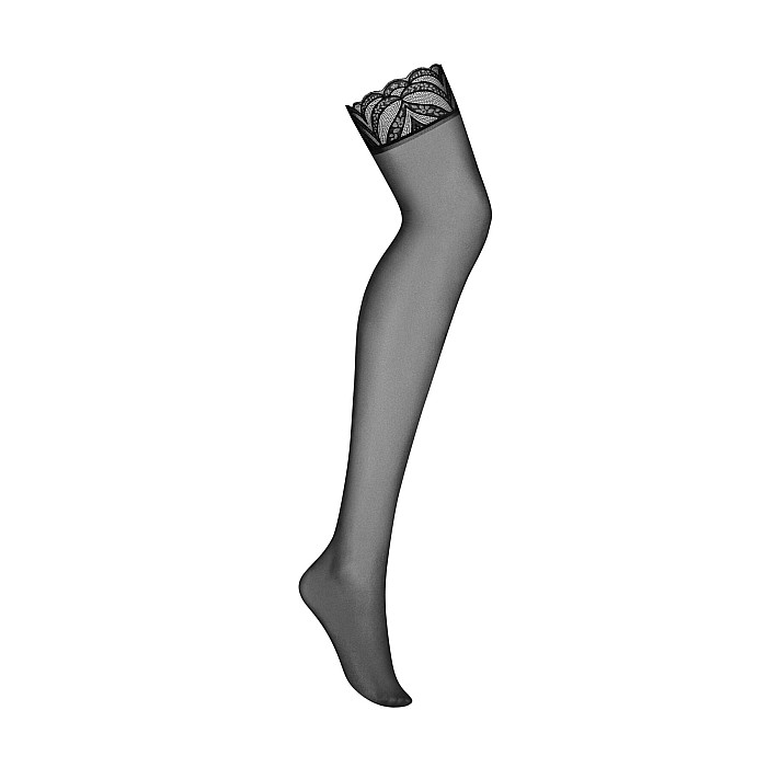 Панчохи Obsessive Lecille stockings 2XL/3XL