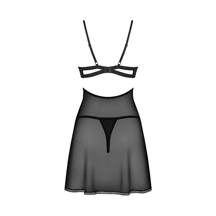 Бебі-дол Obsessive Nutris babydoll & thong M/L