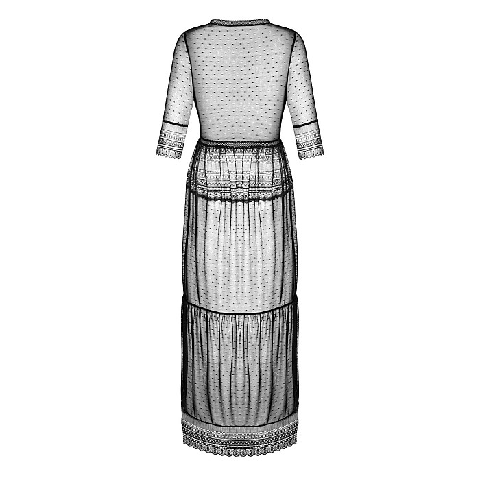 Пеньюар Obsessive Estiqua peignoir XS/S