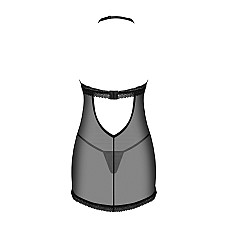 Пеньюар Obsessive Medilla chemise & thong M/L