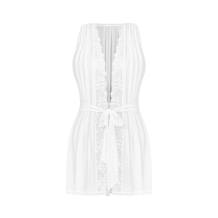 Напівпрозорий пеньюар Obsessive Heavenlly peignoir XL/2XL