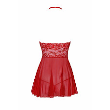 Беби-дол Kissable Sexy Kiss Babydoll Red L/XL