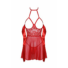 Беби-дол Kissable Sexy Kiss Babydoll Red L/XL