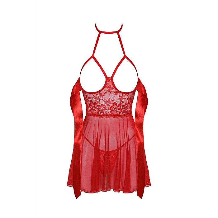 Бебі-дол Kissable Sexy Kiss Babydoll Red L/XL