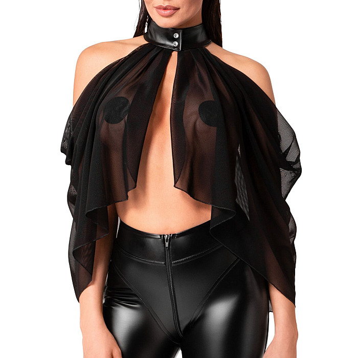 Болеро Noir Handmade F349 Tulle bolero - 5XL