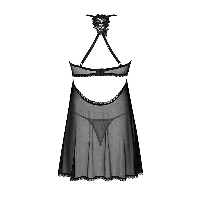 Пеньюар и трусики Obsessive Latinesa babydoll & thong XL/2XL