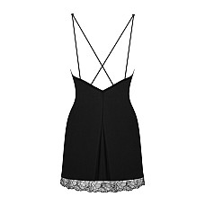 Сорочка и трусики Obsessive Bella Rou chemise & thong XS/S