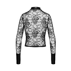 Блуза Noir Handmade F377 Noirelle Lace Button-up Shirt XS