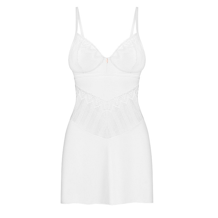 Пеньюар Obsessive Alissium chemise & thong XL/2XL