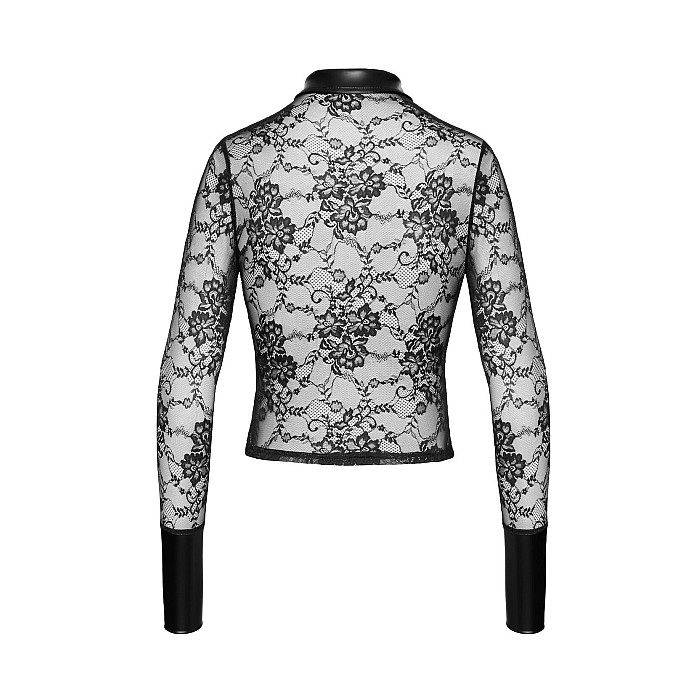 Блуза Noir Handmade F377 Noirelle Lace Button-up Shirt M