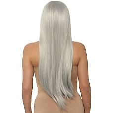 Парик Leg Avenue 33″ Long straight center part wig Grey
