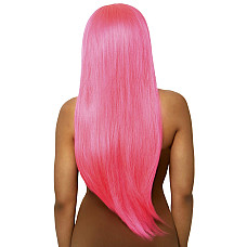 Парик Leg Avenue 33″ Long straight center part wig neon pink
