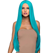 Парик Leg Avenue 33″ Long straight center part wig turquoise